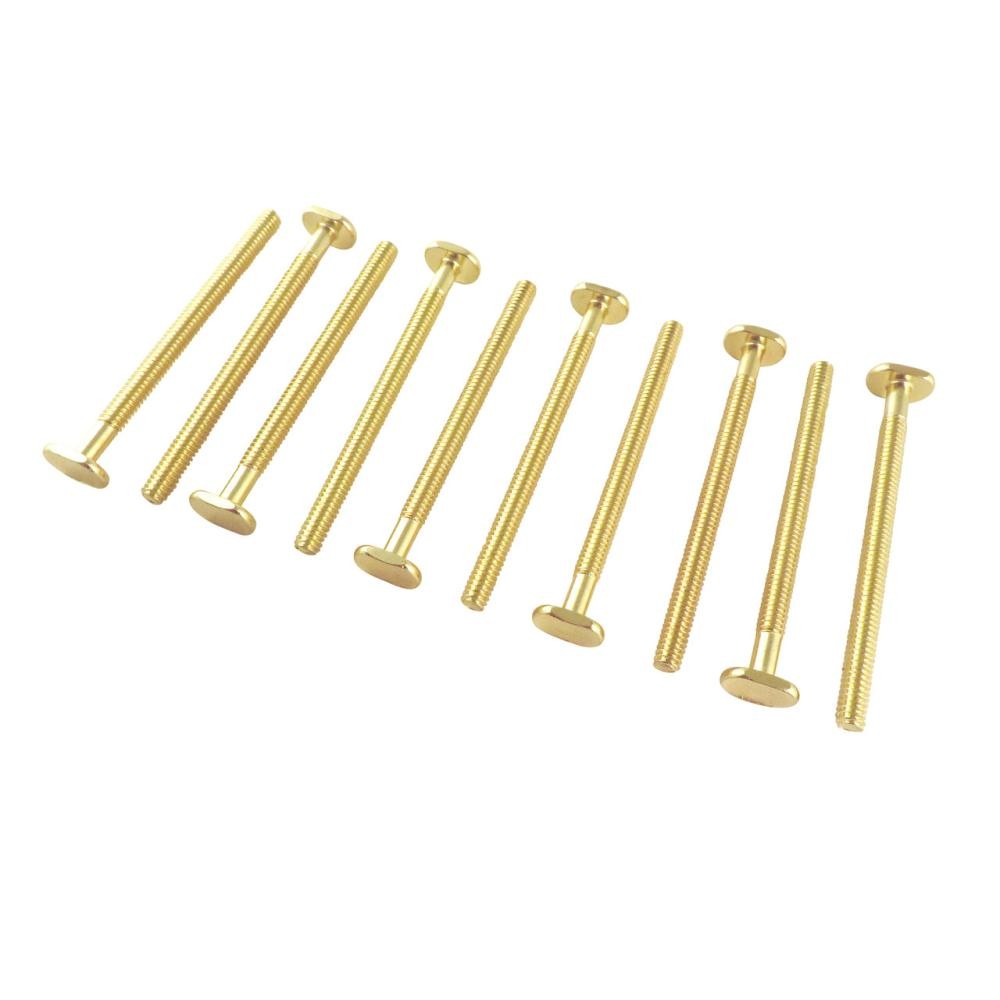 Taytools 10-Piece 1/4" x 20 TPI Sliding T Bolts 1-3/4" L 112303