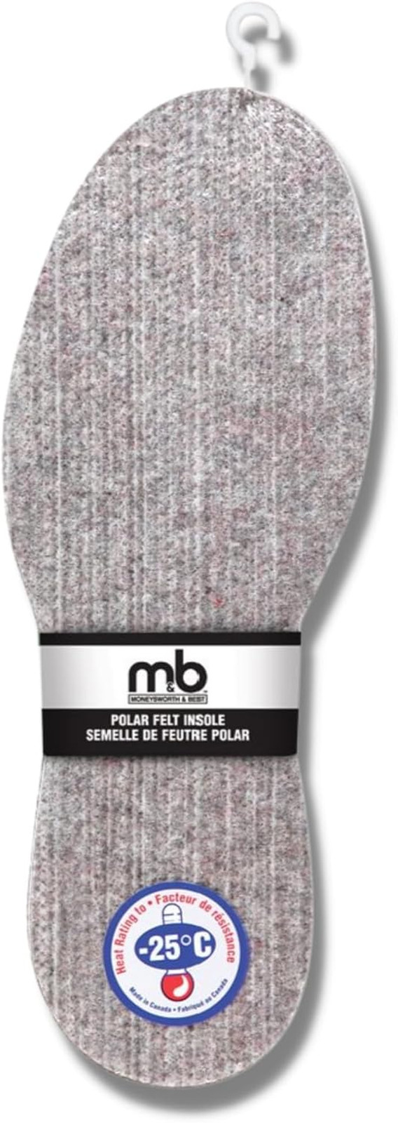 MONEYSWORTH and Best | Polar Felt Insoles | down to -25C