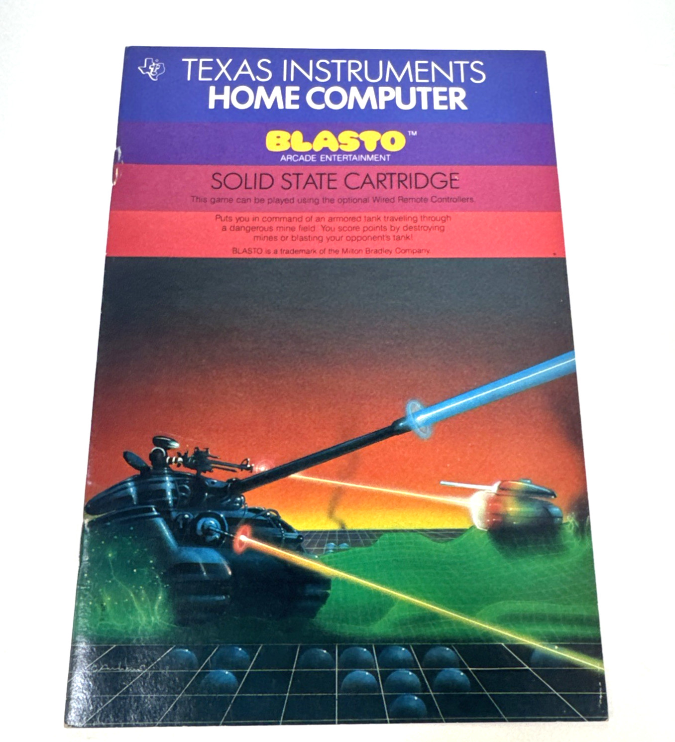 Blasto Texas Instruments Home Computer Booklet