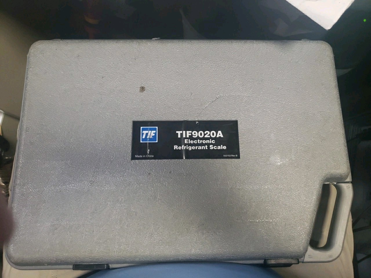 TIF 9020A - Slimline Refrigerant Scale, 200 Pound Capacity