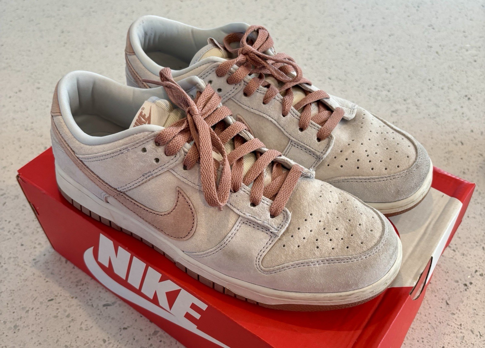 Nike Dunk Low Fossil Rose Size 10