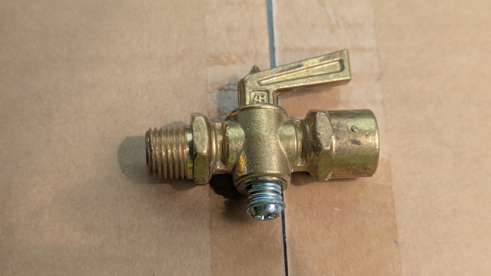 1/4" Milwaukee 45-80-0060 Shutoff Valve ANDERSON BRASS WATER SHUT OFF CORE DRILL