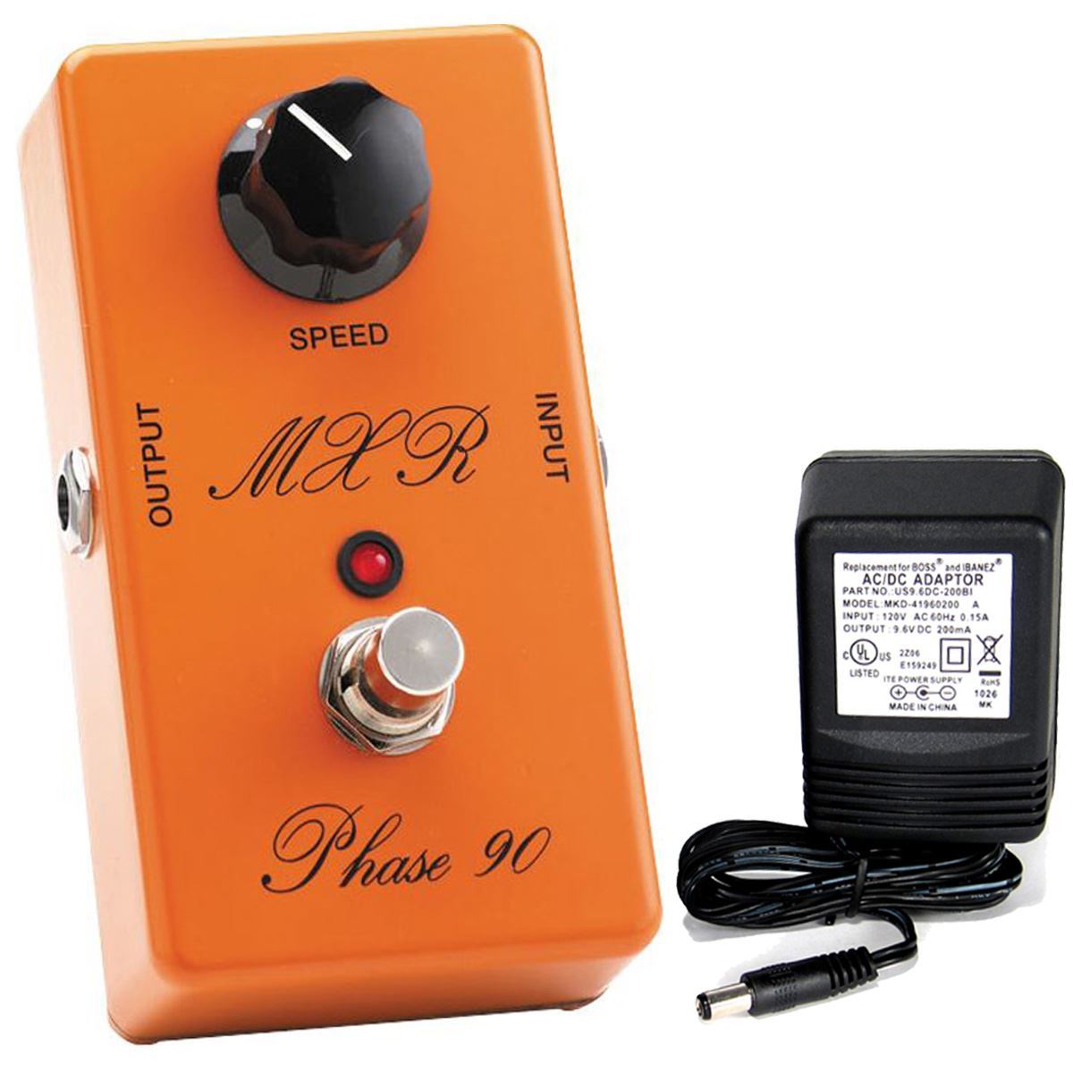 MXR Custom Shop Script Phase 90 w/LED CSP-101SL w/ 9v power supply