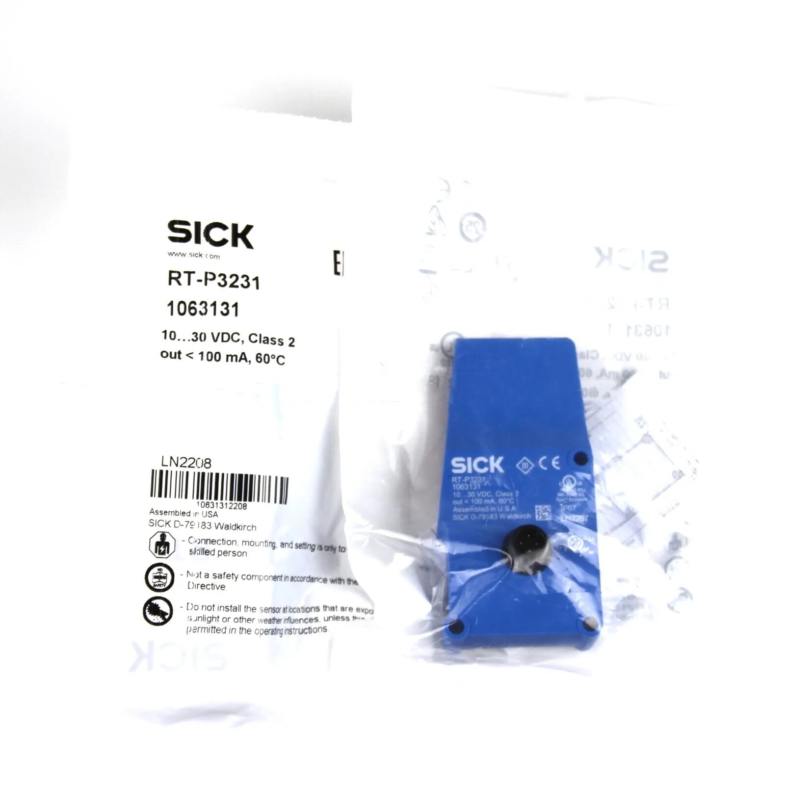 SICK RT-P3231 One New RTP3231 Photoelectric Switching Sensor Expedited Shipping