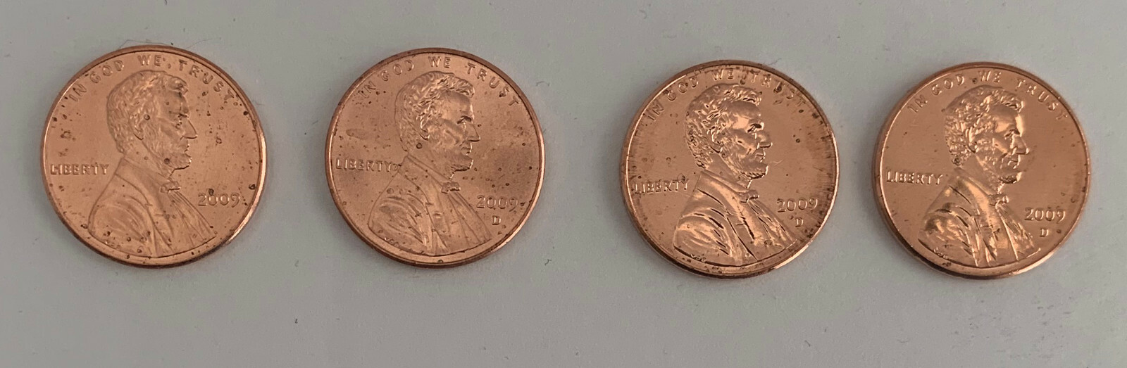 Littleton 2009 LHC Year Set 4-Coins Pennies - Uncirculated