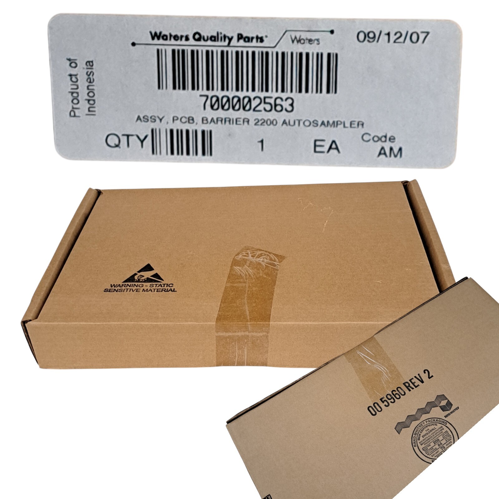 Waters ASSY PCB BARRIER 2200 AUTOSAMPLER 700002563 New Old Stock Sealed