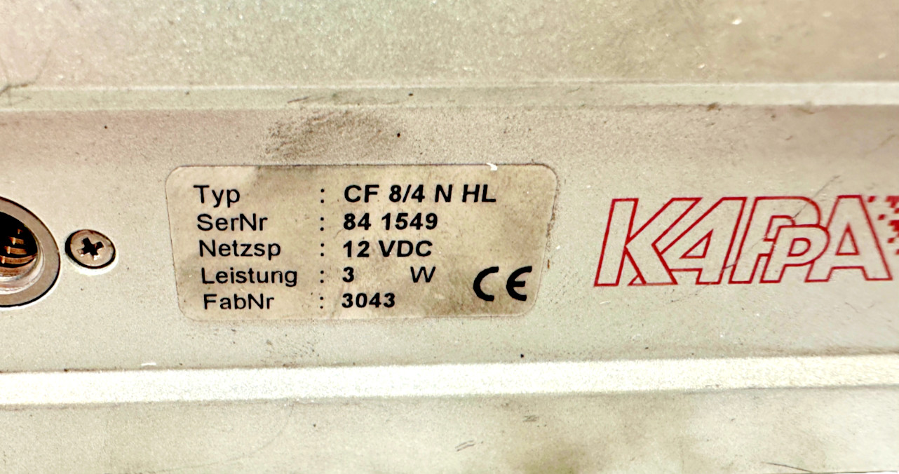 Kappa CF 8/4 N HL Camera