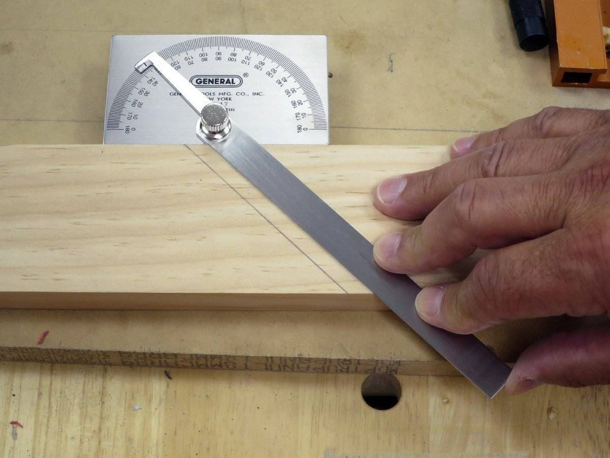 GENERAL TOOLS Angle Protractor #17 Square Head-Measuring Tool 22018