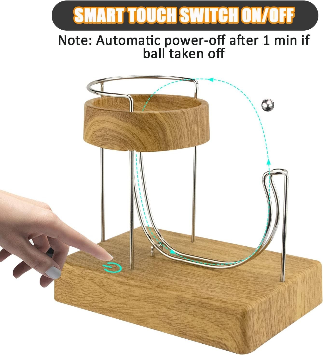 Stable and Low-Noise Perpetual Motion Device - Science Teaching Tool, 1.37 lbs