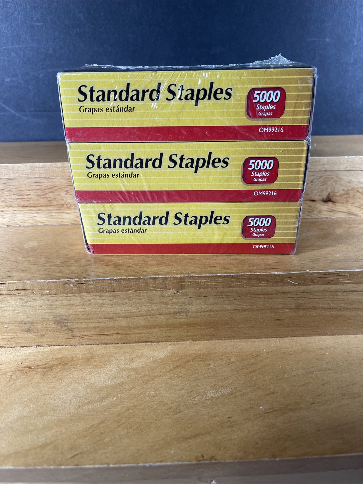 NOS SEALED 15000 OFFICE MAX STANDARD STAPLES