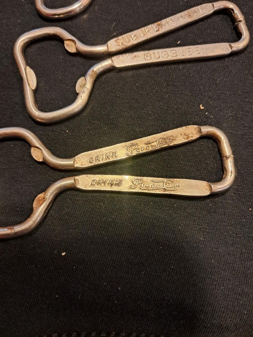 (5) Vintage Advertising Bottle Openers!