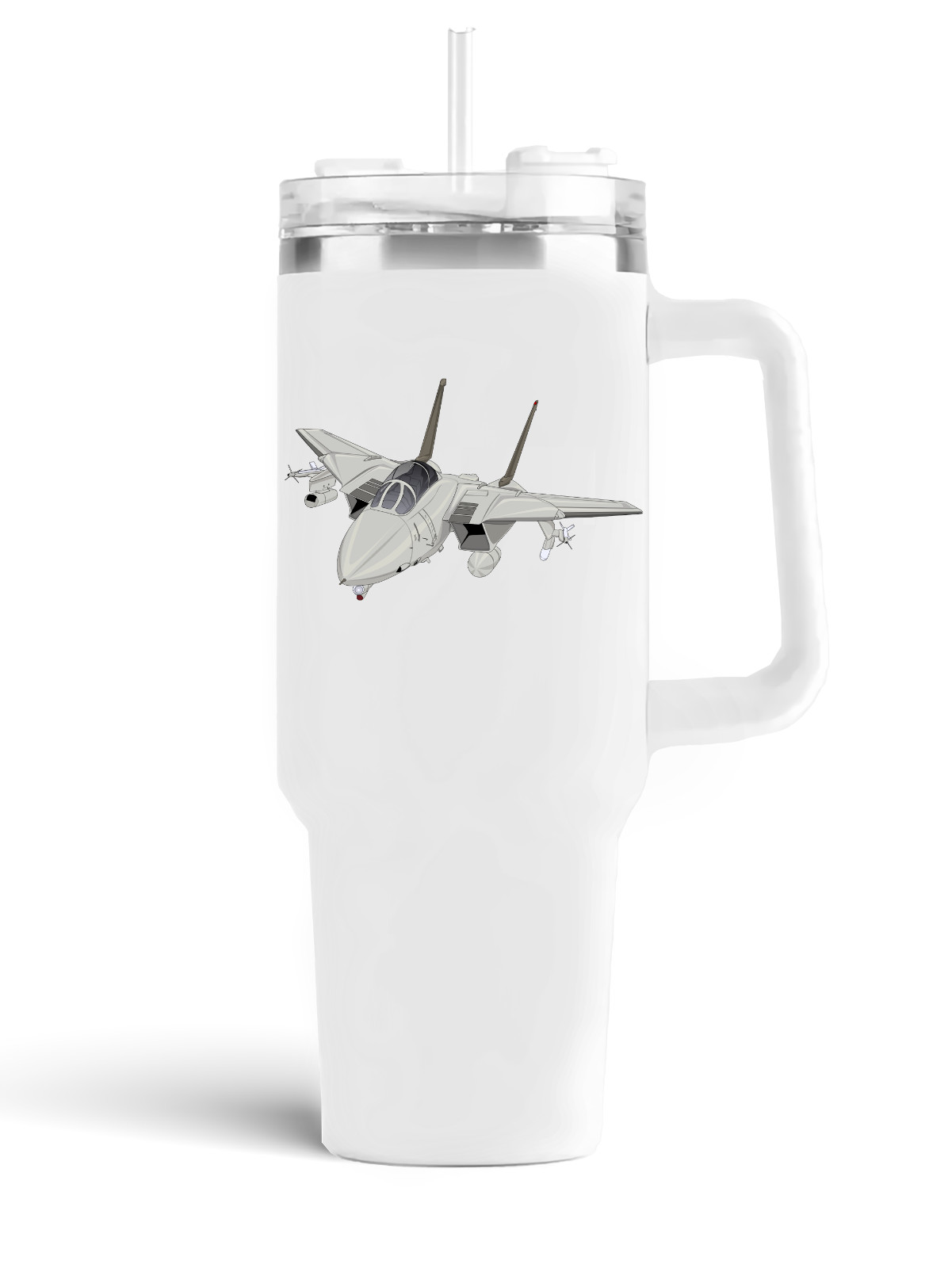 Grumman F-14D Tomcat Stainless Steel H2.0 Quencher Tumbler Sports 40oz