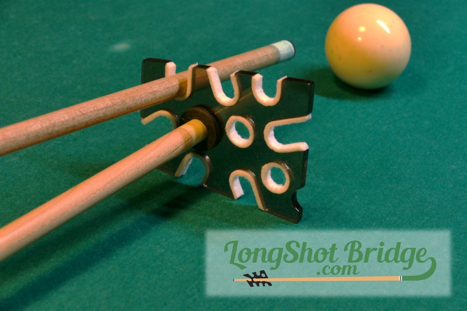 Pool Bridge Billiard Bridge made by LongShot - Mechanical Pool Bridge  V2 Smoke