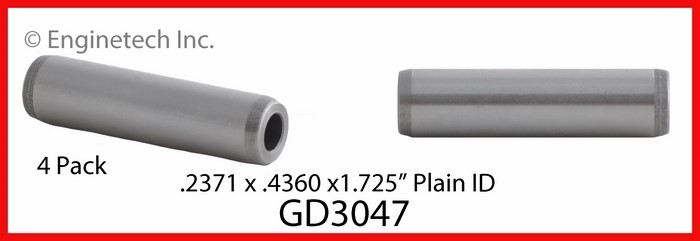 Enginetech GD3047 Engine Valve Guide 4 Pack for Ford Expedition and Lincoln Navi