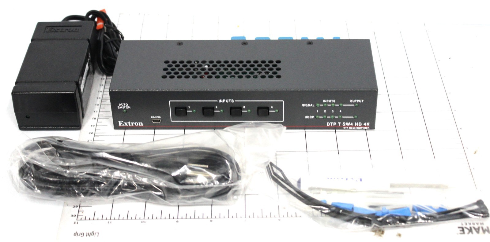 Extron DTP T SW4 HD 4K Four Input HDMI Switcher 60-1625-01