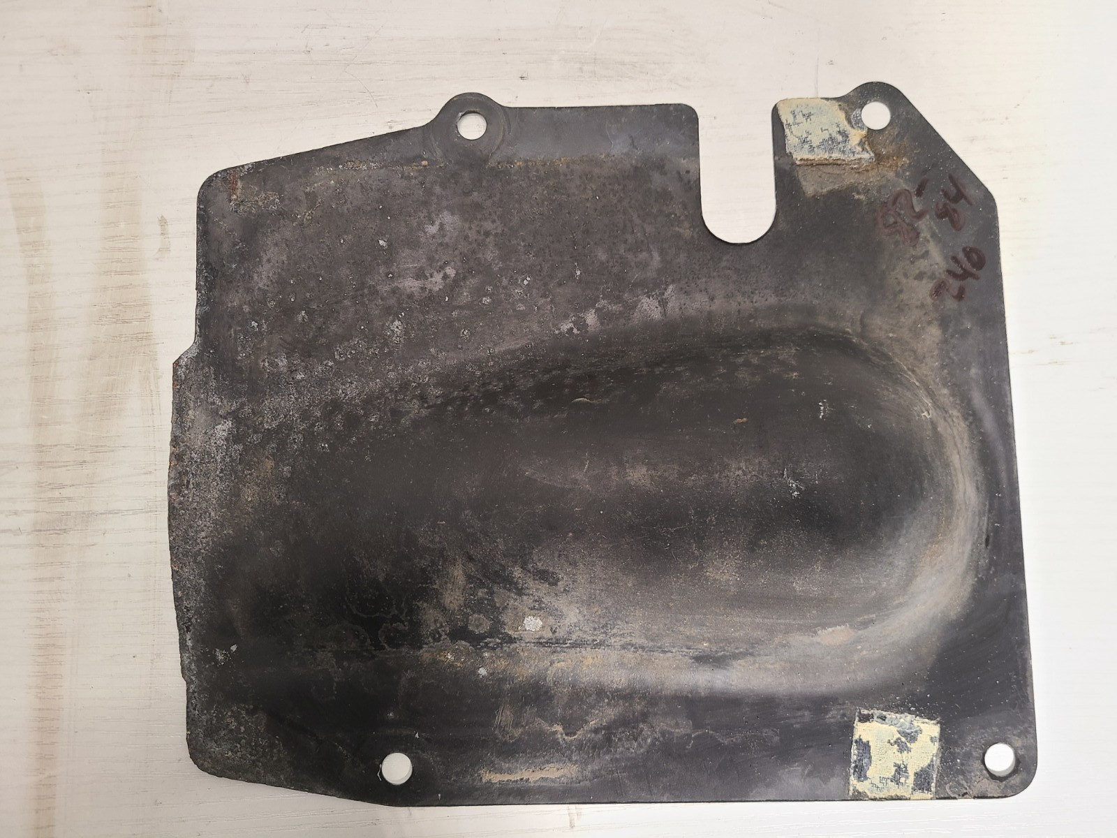 Volvo 240 245 242 244 QUAD BRICK HEADLIGHT REAR BACKING PLATE