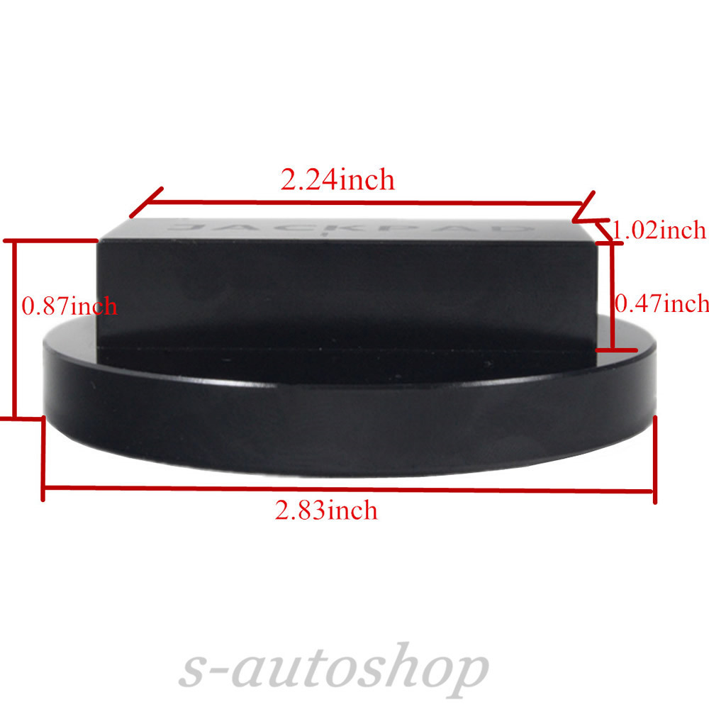 (4 PCS) for BMW Jack Pad Adapter Billet Aluminum Anodized MINI COOPER