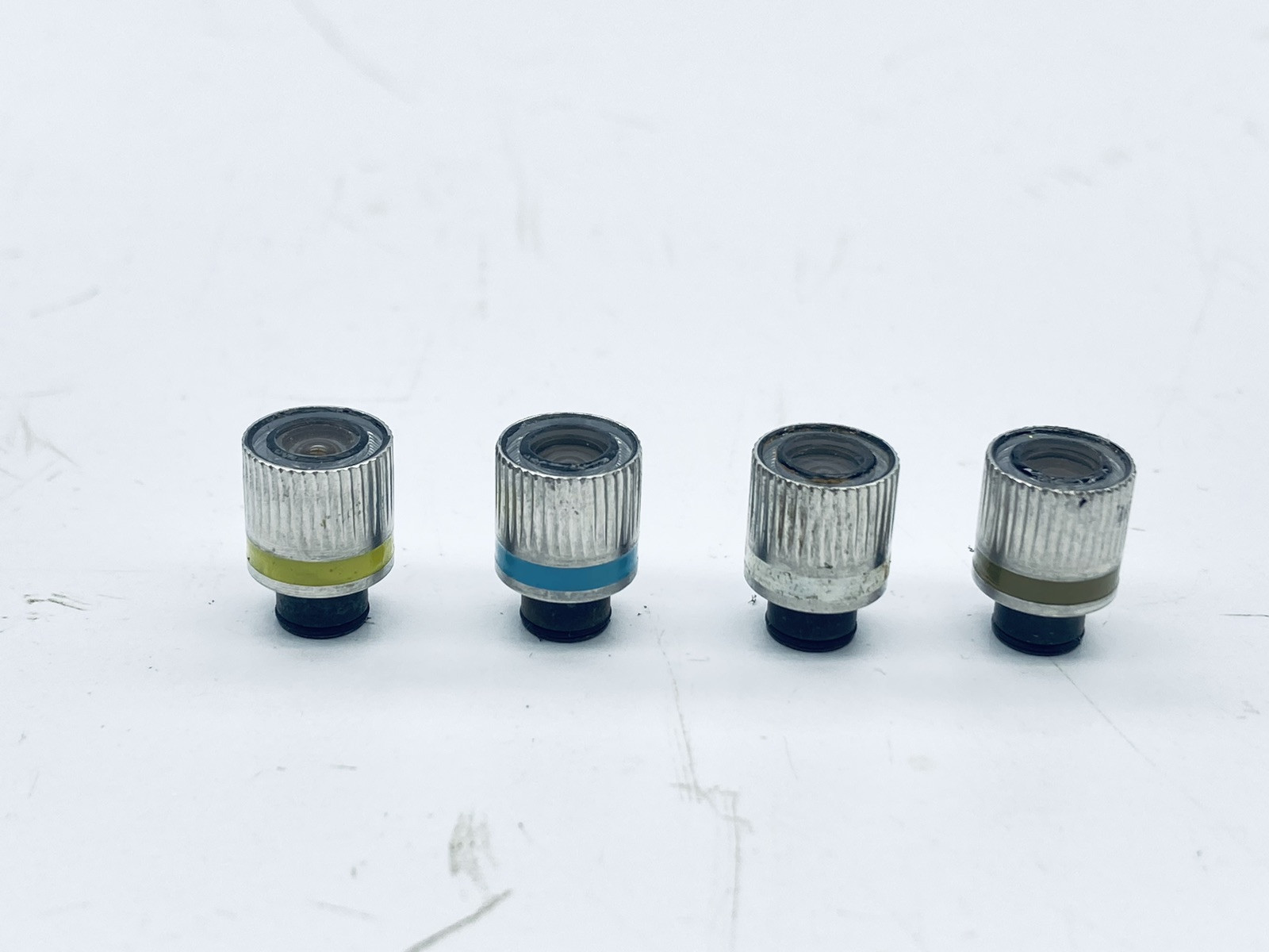 LOT OF 4 EVEREST VIDEOPROBE TIP ADAPTERS 8mm PROBE TIP OPTICS IPT820FF / IPT840