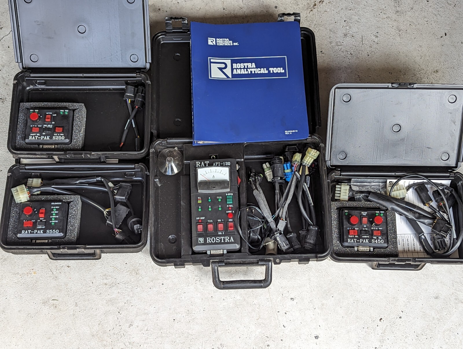 Rostra RAT AFI-120 Transmission Diagnostic Tool Plus S250 S450 S550