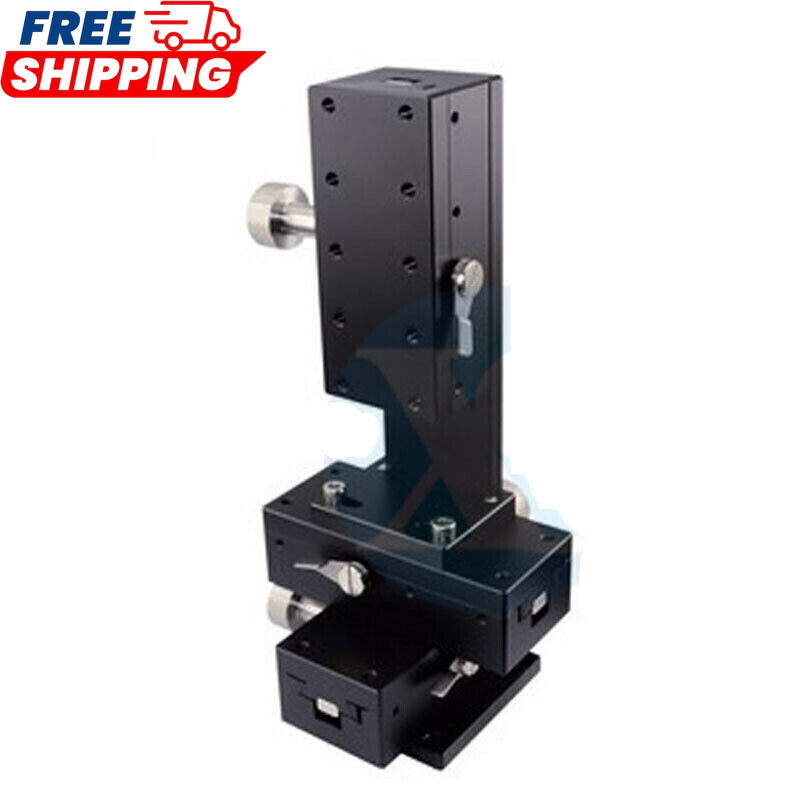 40mm*90mm Dovetail Manual  X-Axis Linear Stage Trimming Platform Slider Bearing