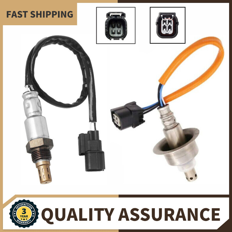 New Set of 2 Oxygen Sensors Fit For Honda Civic 1.8L L4 2007 2008 2009 2010 2011