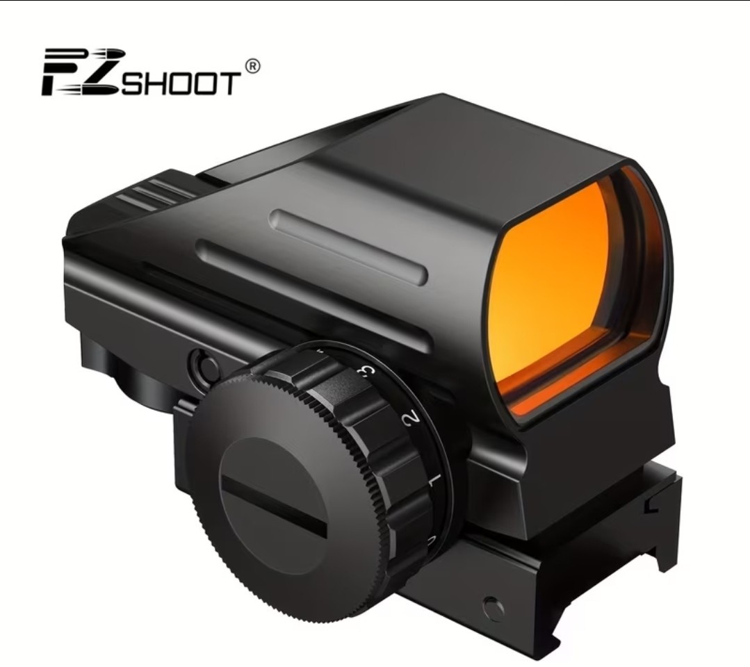EZshoot Reflex Sight with 4 Reticles Red Dot Sight, Reflex Holographic Optic
