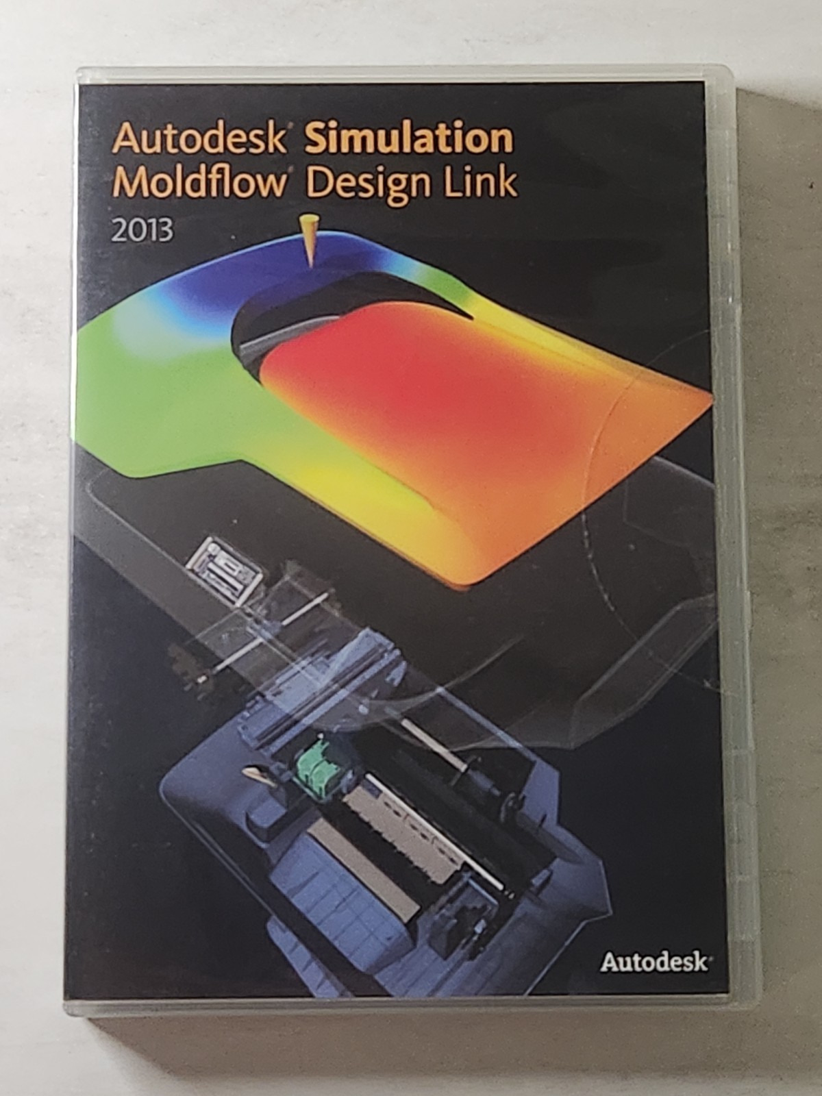 NEW Autodesk Simulation Moldflow Design Link 2013 DVD w/ Serial # & Product Key