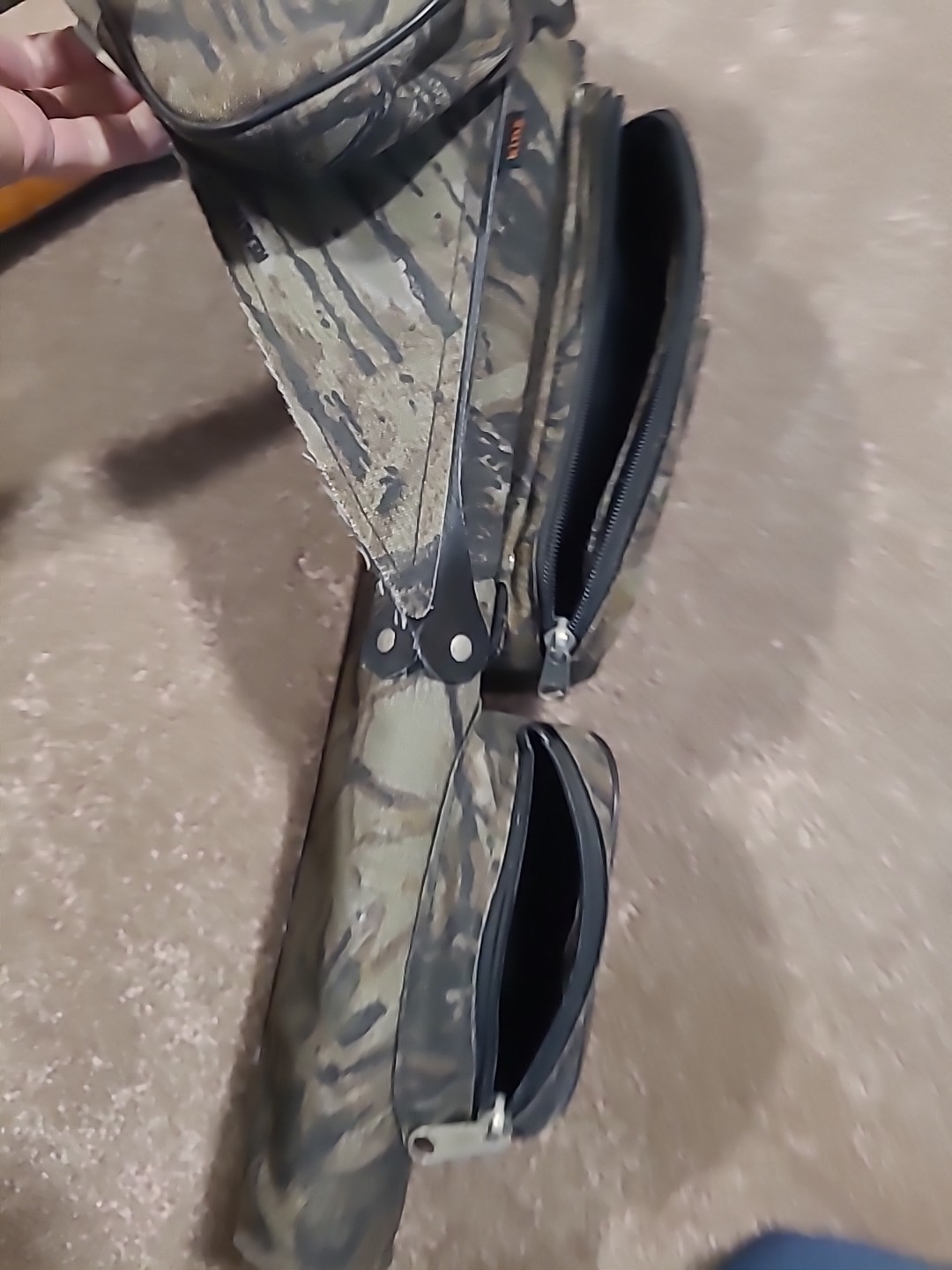 Side Leather Belt Quiver Camo Arrow Archery