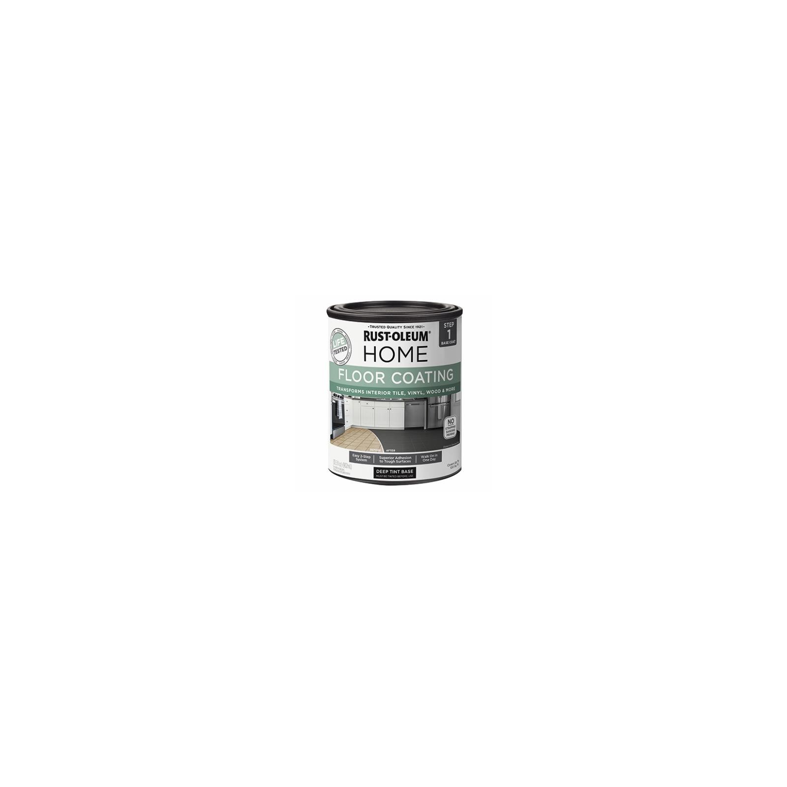 HOME Flooring Base Coat, Step 1, Deep Tint, Qt. - Quantity 6