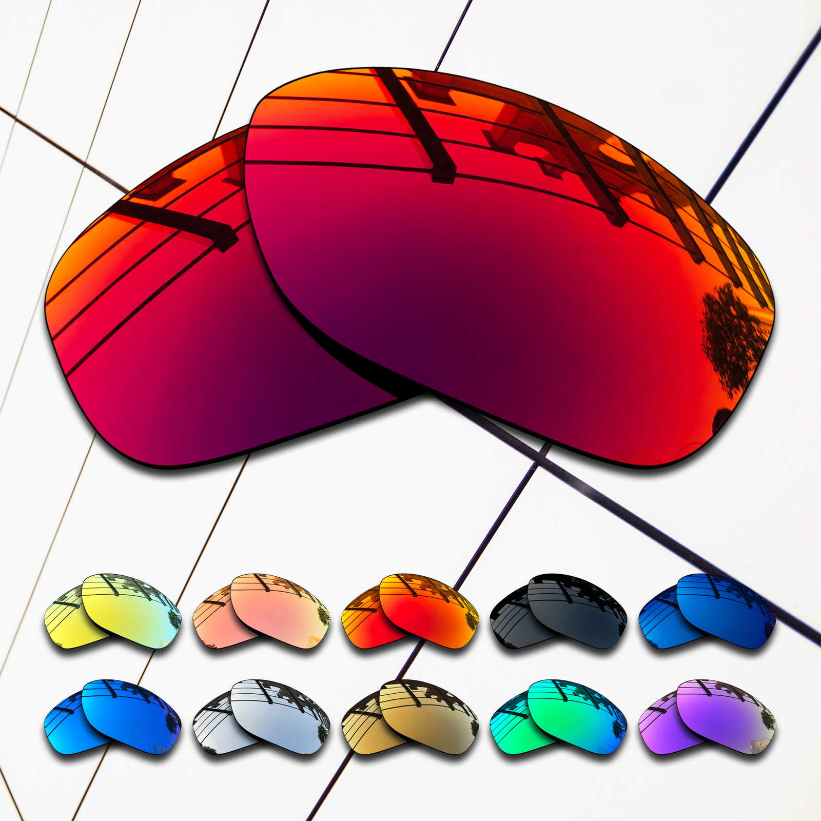 TRUE POLARIZED Replacement Lenses for-Spy Optic Griffin Multi-Colors