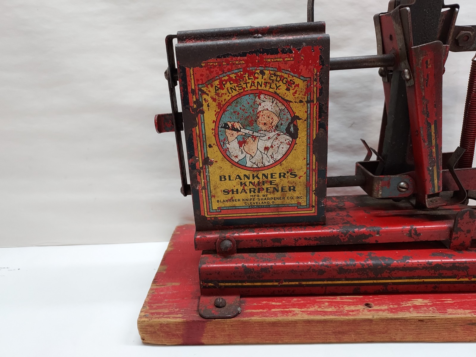 BLANKNER'S KNIFE SHARPENER - A Perfect Edge Instantly - Blankner Knife - As Is