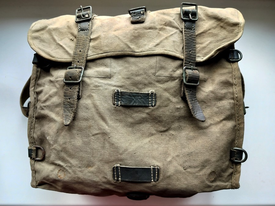 Original WW2 Italian backpack M29 prewar Borsa Italia RSI