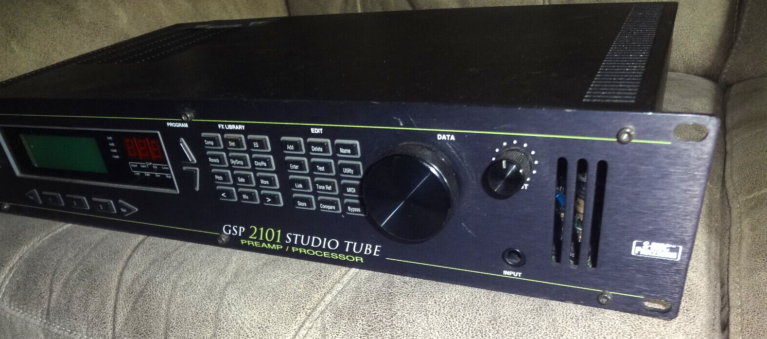 Digitech GSP-2101 Studio Tube Preamp/Multi Effects Guitar Processor w/PPC-210