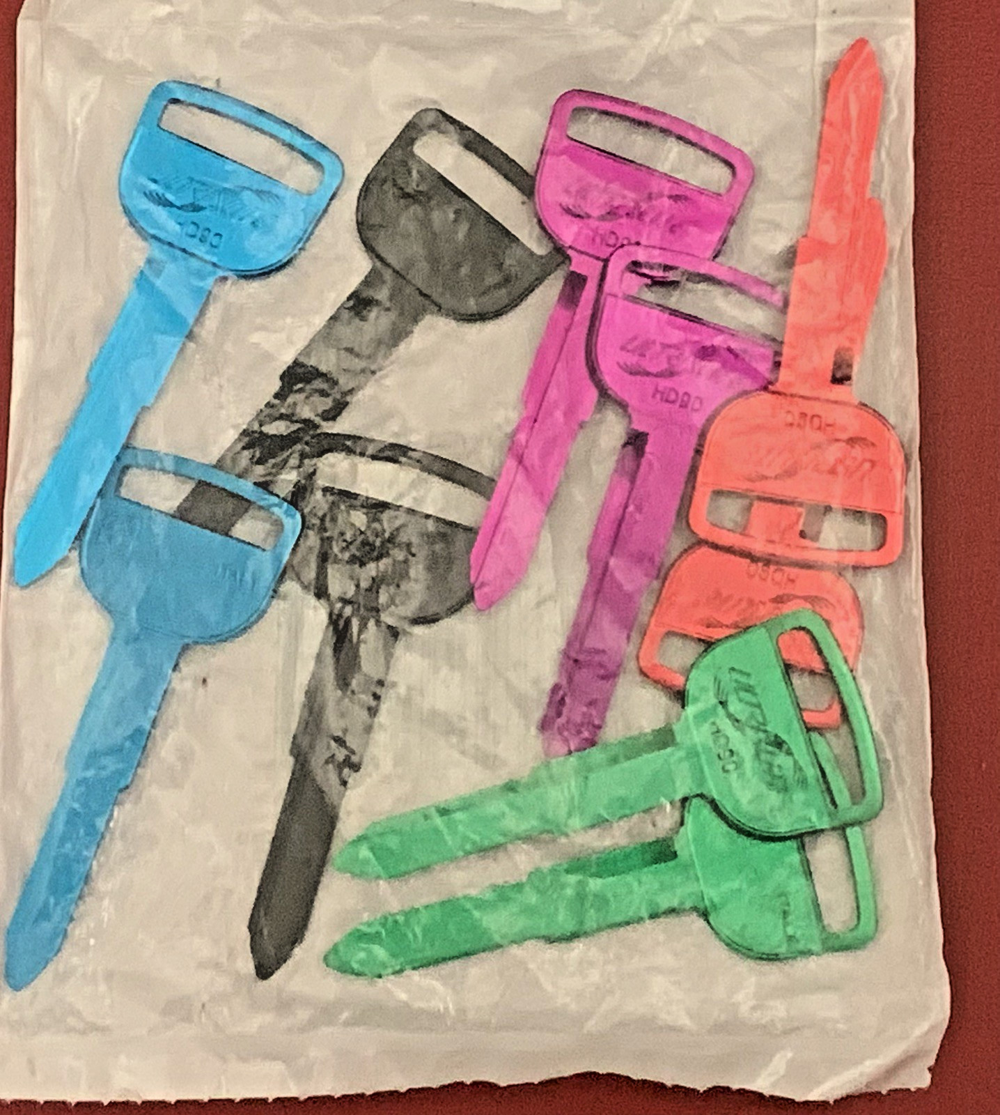 Keys: Honda by Ilco HD90 Key Blanks, Set of 10 Keys Locksmith Made In Italy