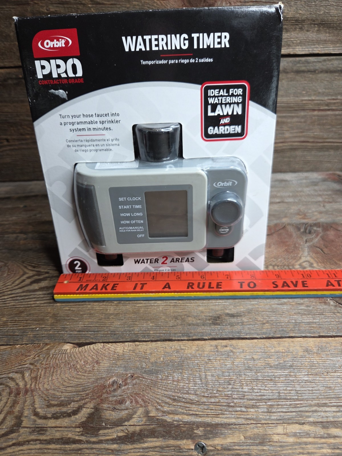 Orbit 2-Outlet Programmable Hose Watering Timer Sprinkler Timer 56544
