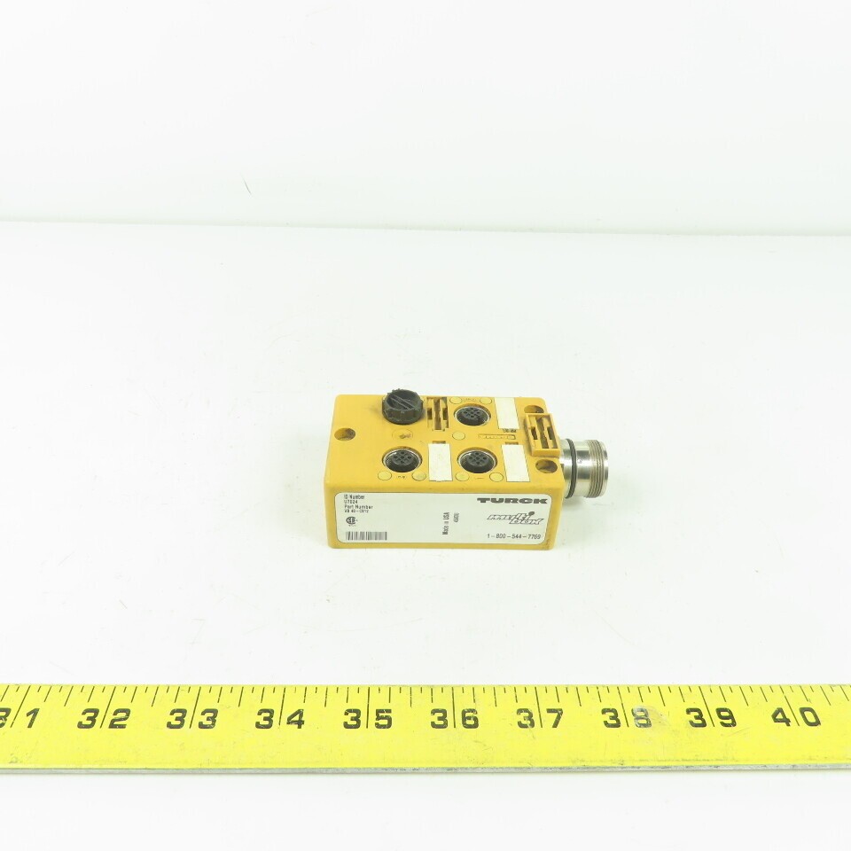 Turck VB 40-CS12 U7024 Multi-Box Actuator And Sensor Junction Box 4-Port