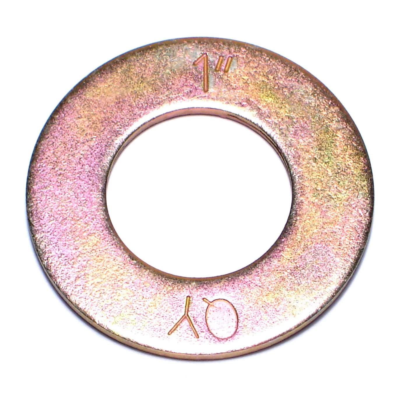 1" x 1-1/16" x 2" Zinc Grade 8 SAE Flat Washers (5 pcs)