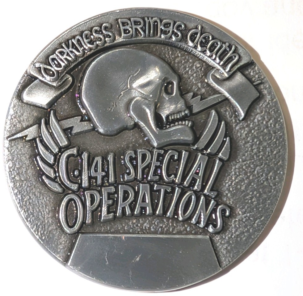 C-141B Special Operations Challenge Coin
