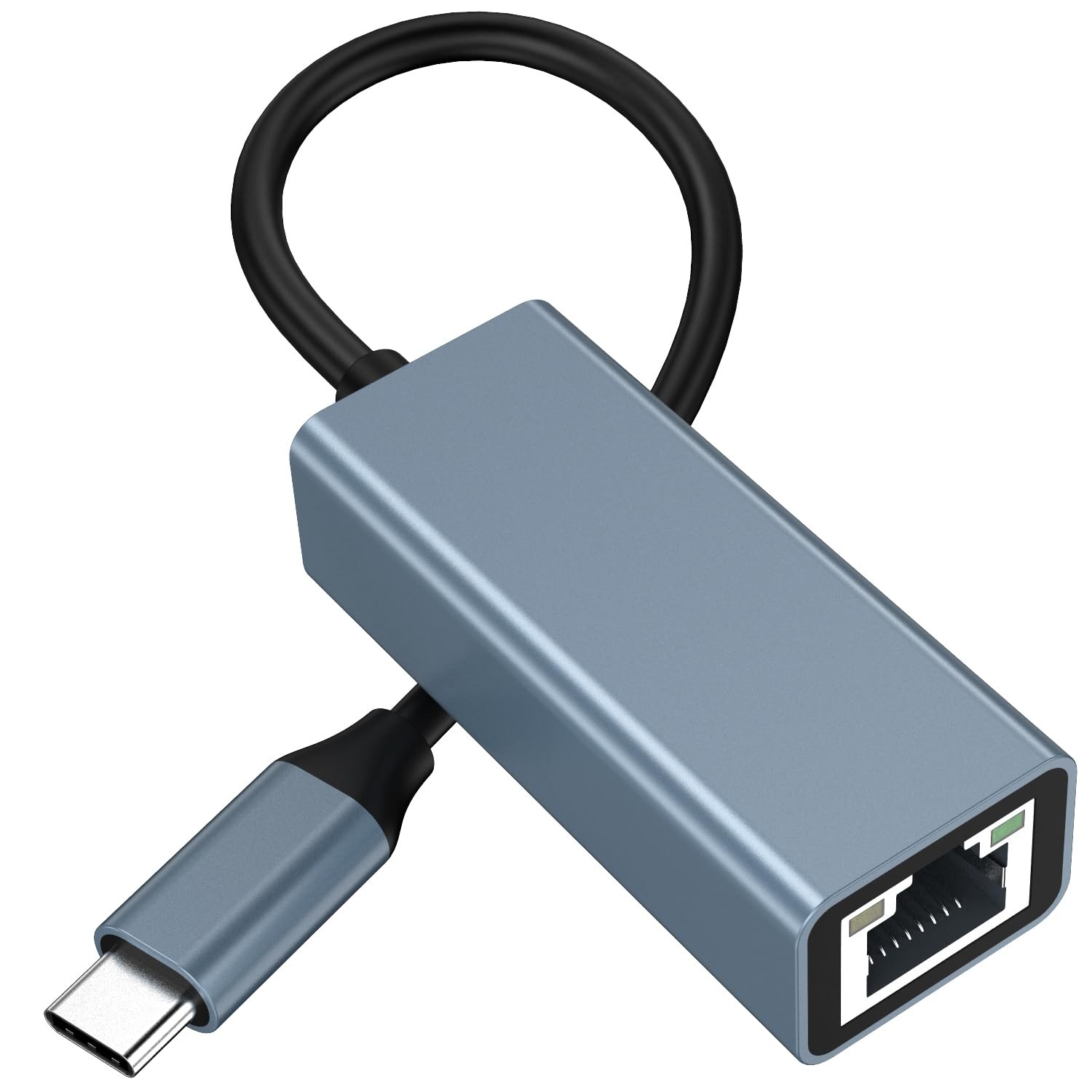 USB C to Ethernet Adapter, Driver Free RJ45 C, 100Mbps Type-C...
