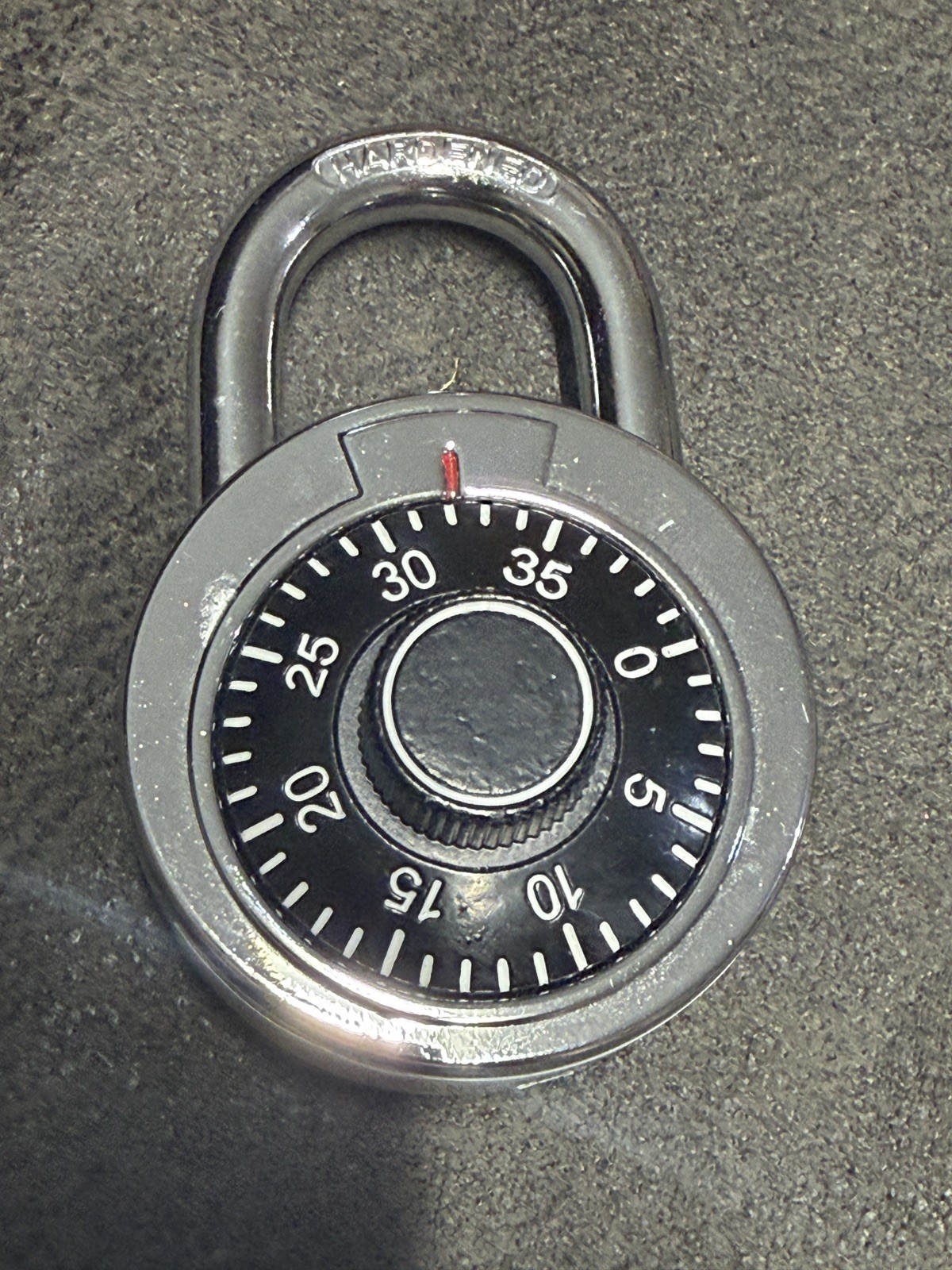 Combination Lock hardened