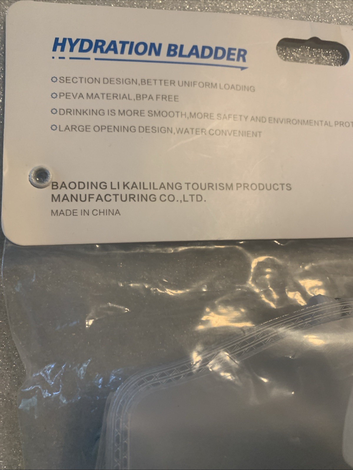 NEW Outdoor Inoxto Clear Hydration Bladder Replacement 2L