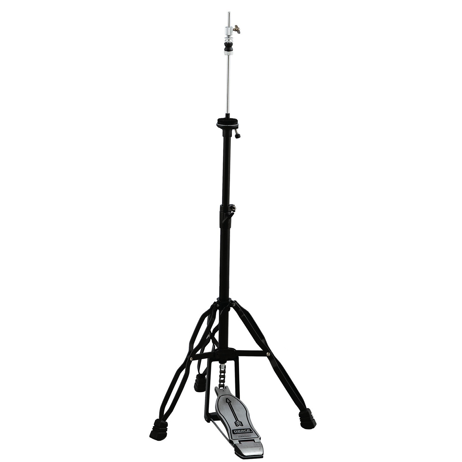 Hi-Hat Stand Double Braced BLACK Lower Tube 1" Hi Hat Stand