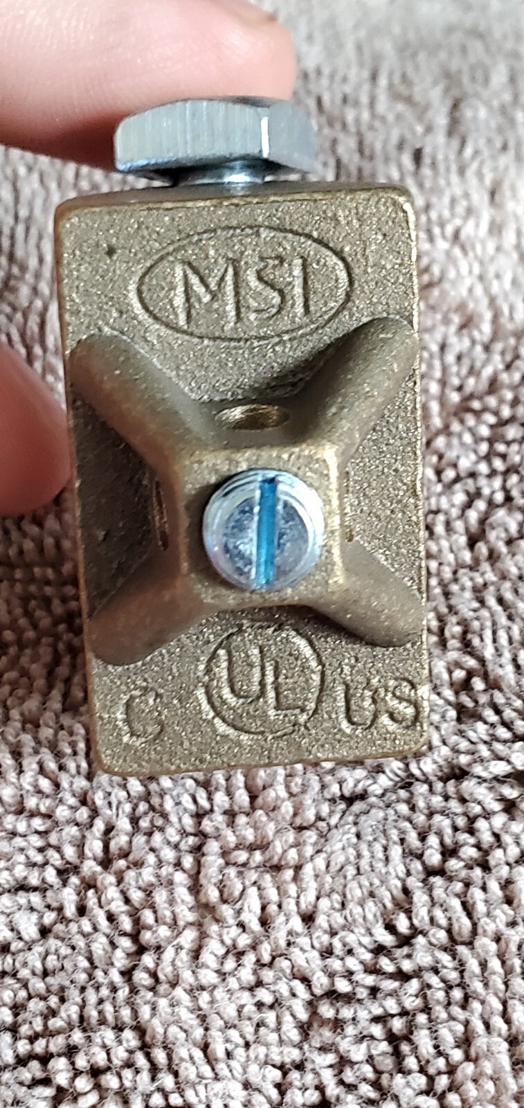 Grounding C-Clamp