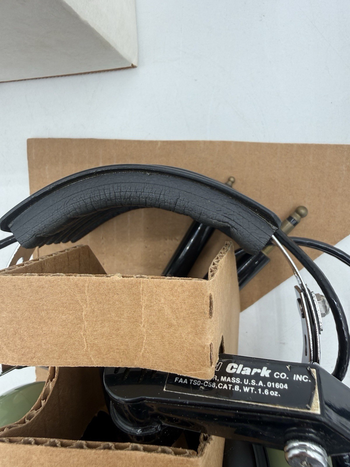 David Clark H10-30 General Aviation Helicopter Headset With Microphone Open Box