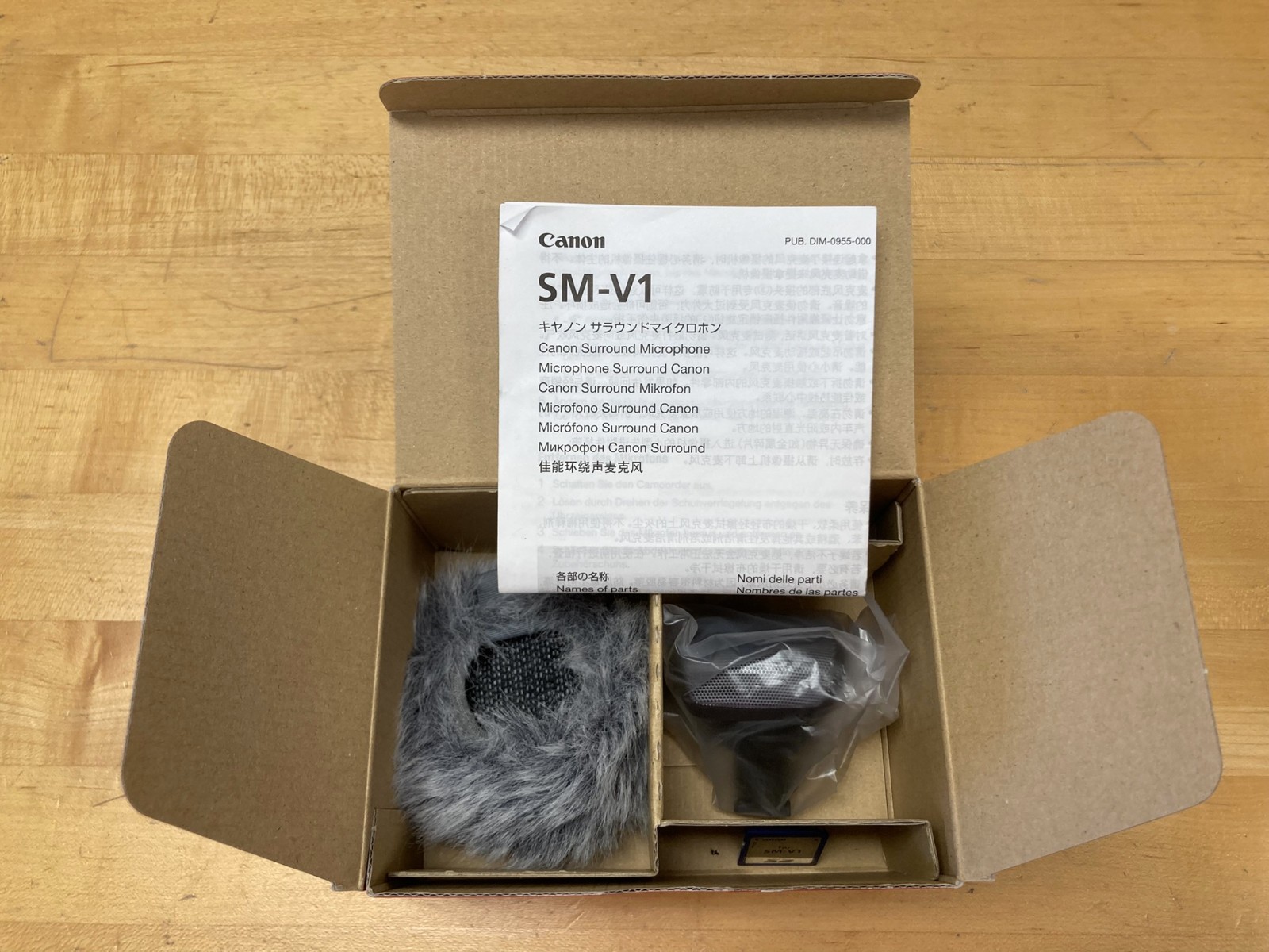 Canon SM-V1 5.1 Channel Surround Microphone