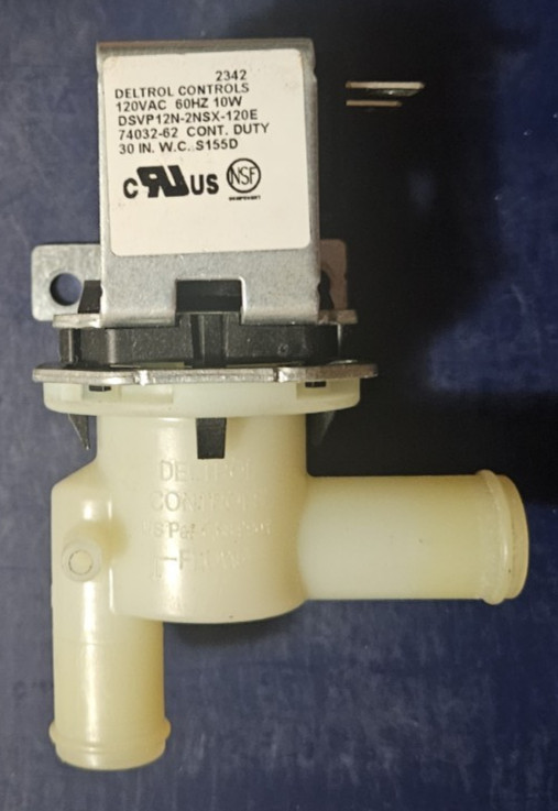 Deltrol Controls DSVP12N-2NSX-120E ice machine dump solenoid valve