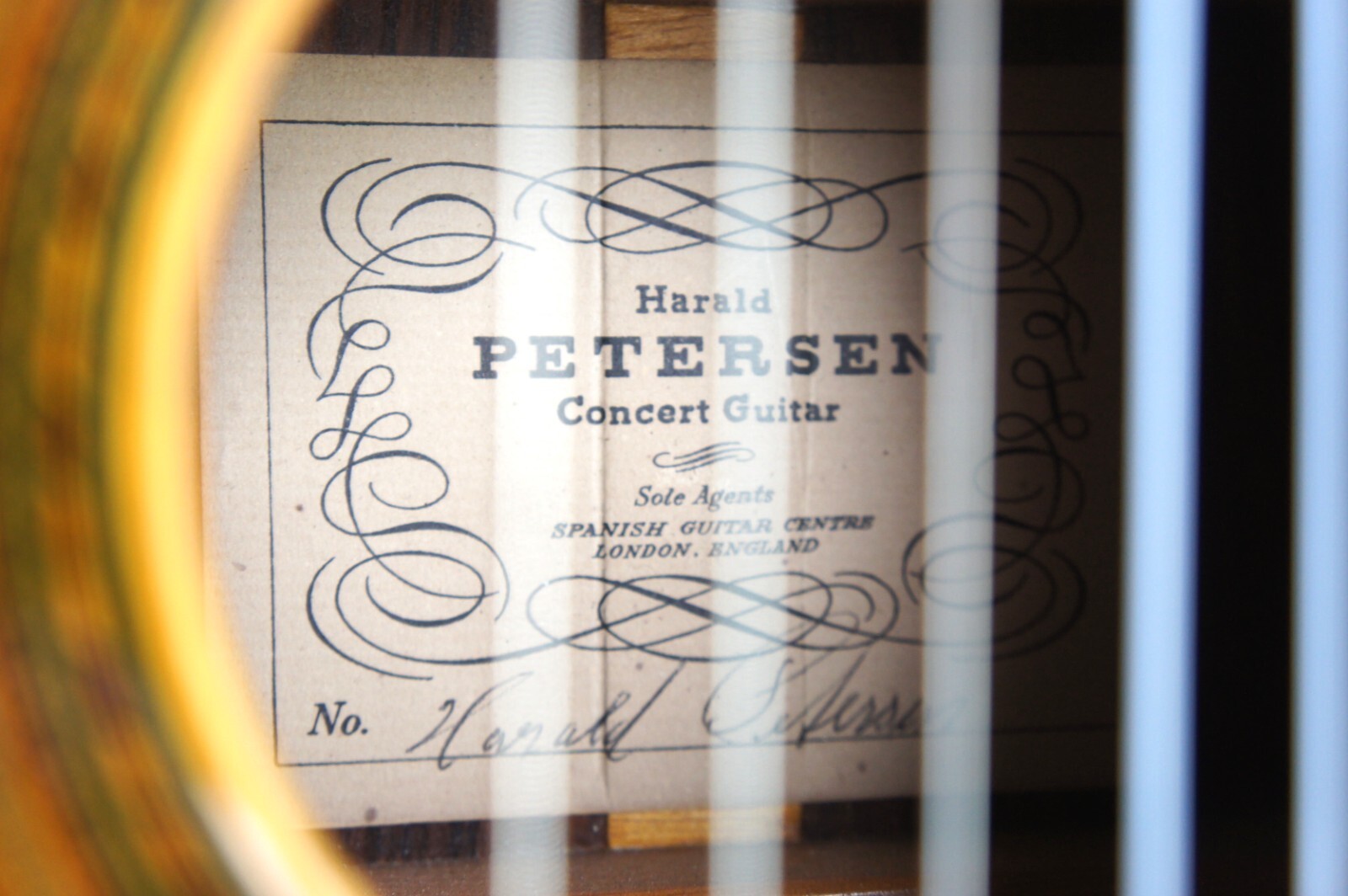 Petersen classical guitar 1970s