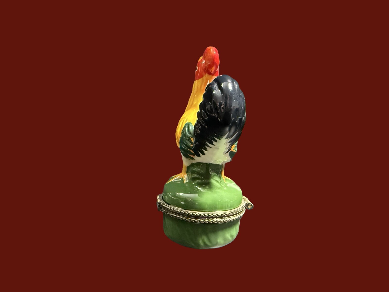 Rooster Trinket Box - Beautiful