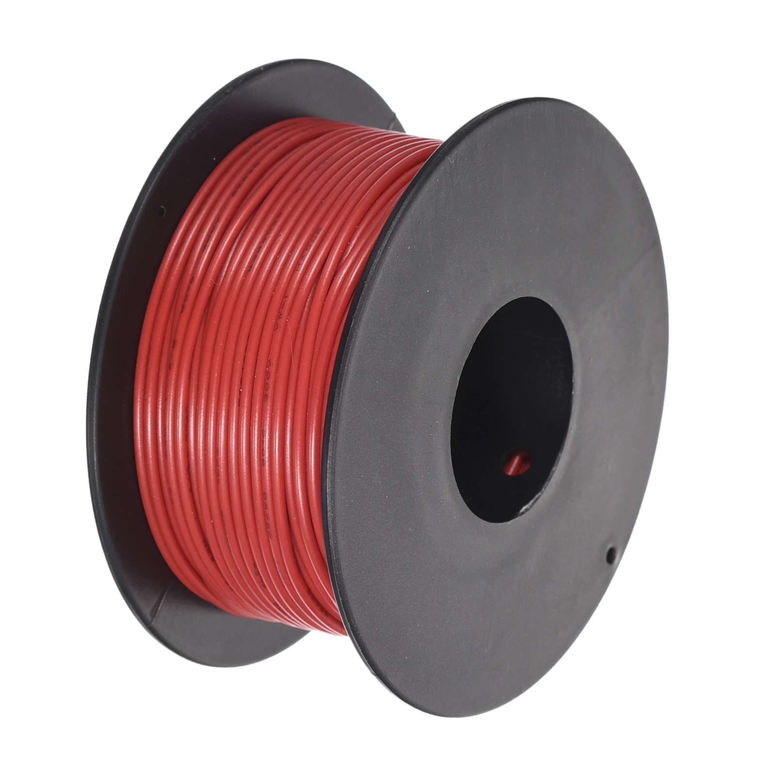 26AWG Stranded Wire PVC Hookup 30M/100ft Red, Electrical Wire UL1007 Spool