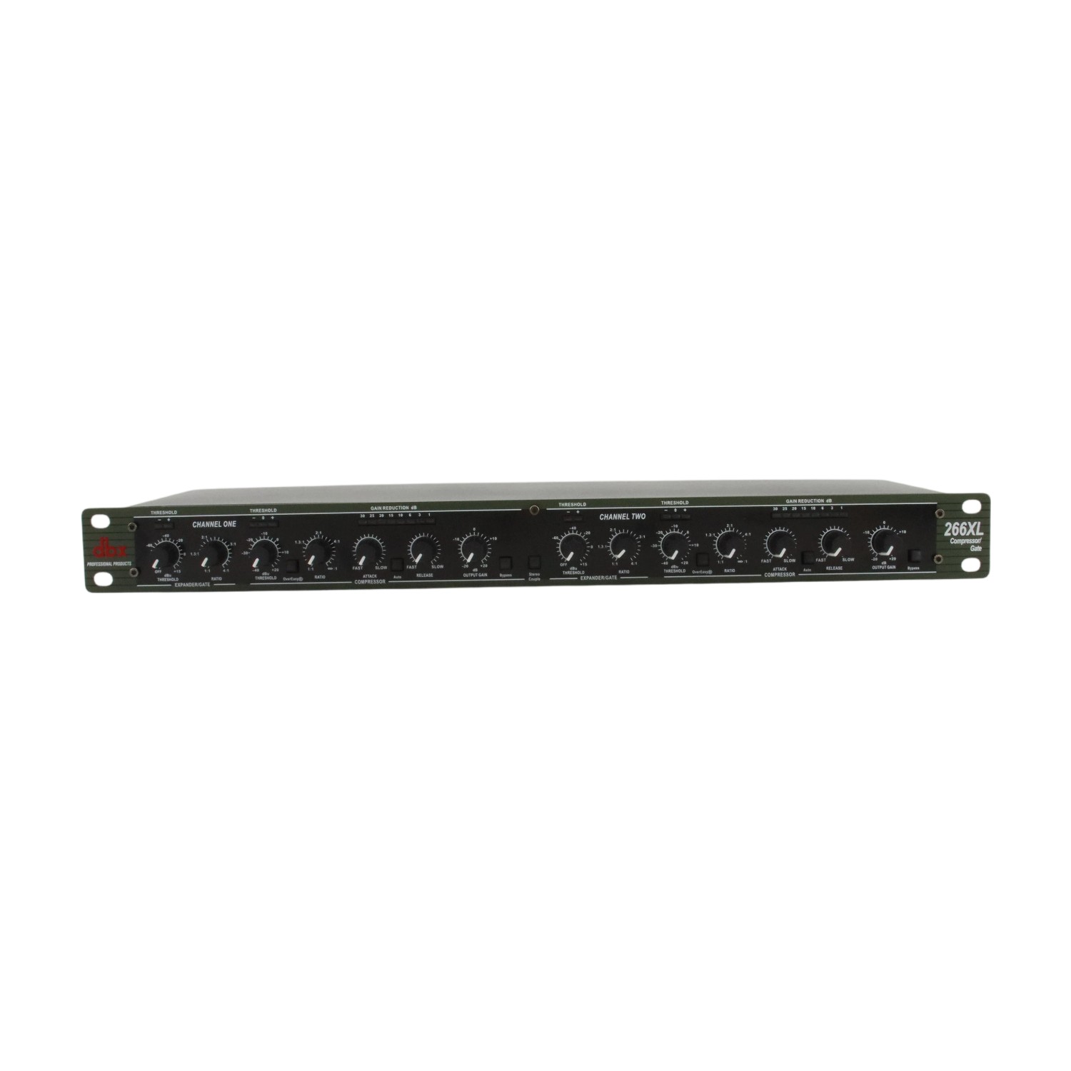 DBX 266xs Dual Channel Compressor Gate Dynamics Processor w/ Side Chain Insert